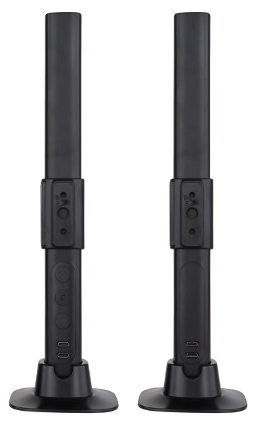 Globo 25895SH - SET 2x LED RGB Lampada da tavolo dimmerabile LED/2W/5V Wi-Fi Tuya