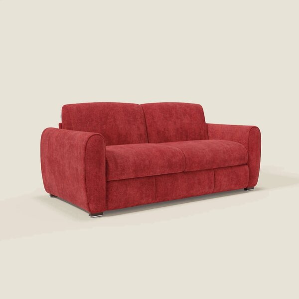 Kaleo Divano letto moderno con materasso H17 cm - in raffinato tessuto