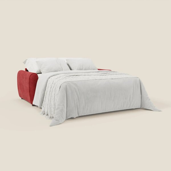 Kaleo Divano letto moderno con materasso H17 cm - in raffinato tessuto