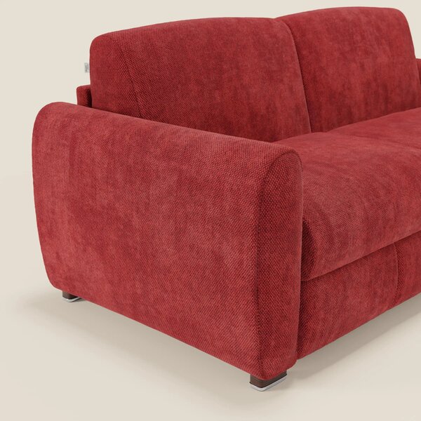 Kaleo Divano letto moderno con materasso H17 cm - in raffinato tessuto