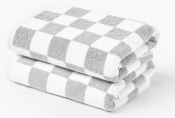 Westwing Crosby Studios, Asciugamano in cotone Damier, varie misure