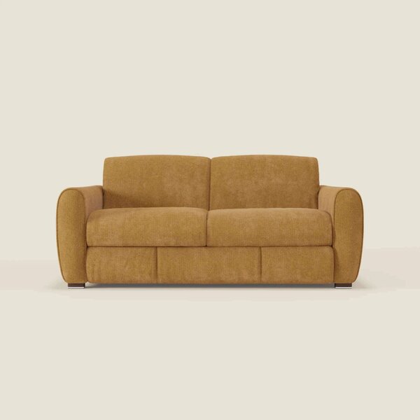 Kaleo Divano letto moderno con materasso H17 cm - in raffinato tessuto