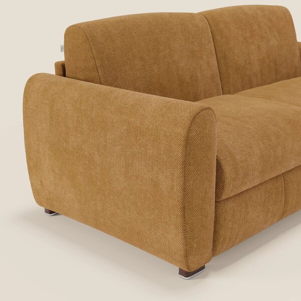 Kaleo Divano letto moderno con materasso H17 cm - in raffinato tessuto