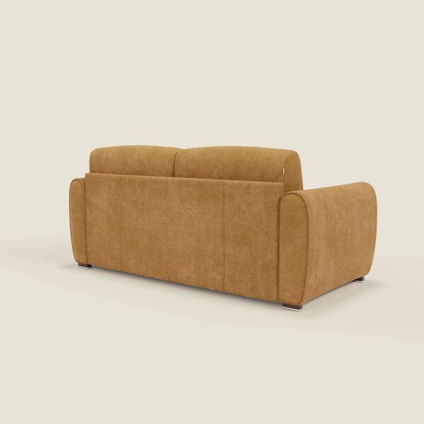 Kaleo Divano letto moderno con materasso H17 cm - in raffinato tessuto