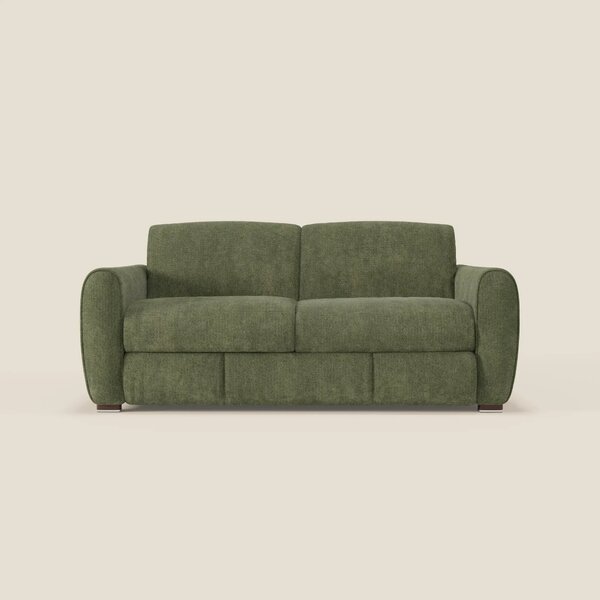 Kaleo Divano letto moderno con materasso H17 cm - in raffinato tessuto