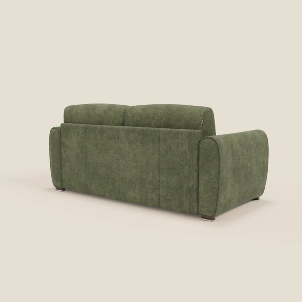 Kaleo Divano letto moderno con materasso H17 cm - in raffinato tessuto
