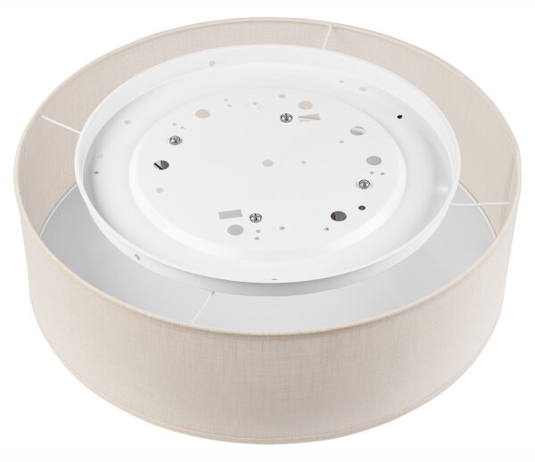 Plafoniera SIRJA DOUBLE 4xE27/15W/230V diametro 45 cm color crema