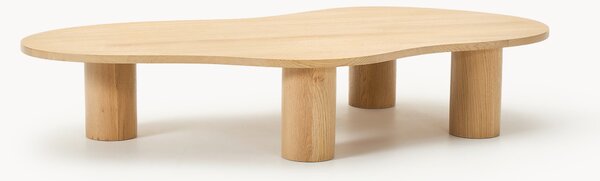 Tavolino da salotto in legno di quercia dalla forma organica Didi