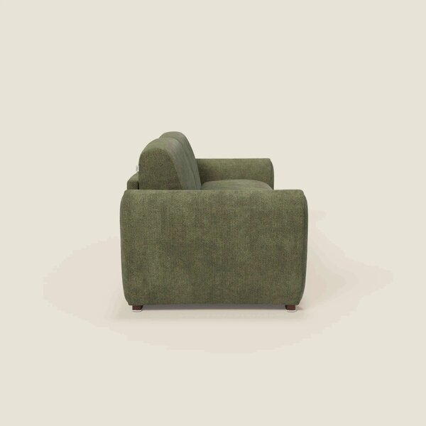 Kaleo Divano letto moderno con materasso H17 cm - in raffinato tessuto