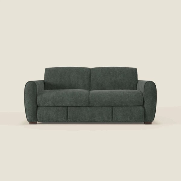 Kaleo Divano letto moderno con materasso H17 cm - in raffinato tessuto