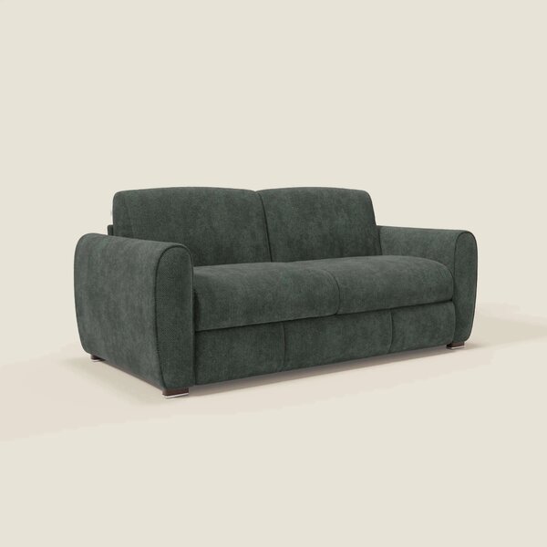 Kaleo Divano letto moderno con materasso H17 cm - in raffinato tessuto