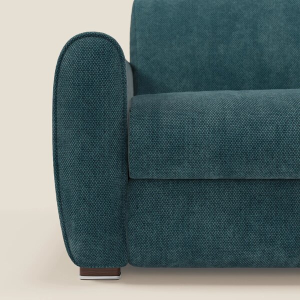 Kaleo Divano letto moderno con materasso H17 cm - in raffinato tessuto