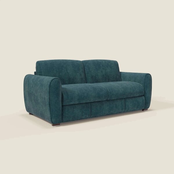 Kaleo Divano letto moderno con materasso H17 cm - in raffinato tessuto