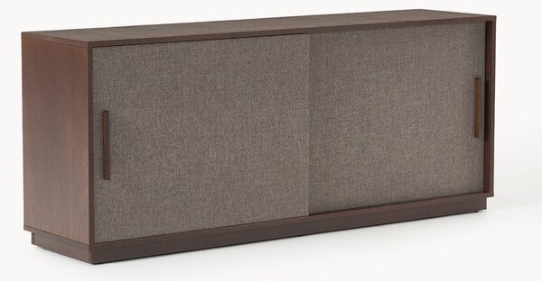 Credenza in legno con frontale imbottito Wisp