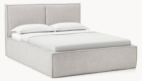 Letto imbottito in bouclé Dream