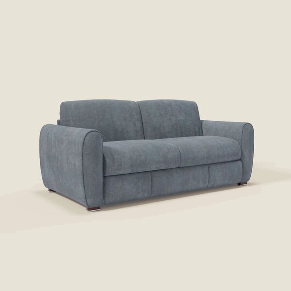 Kaleo Divano letto moderno con materasso H17 cm - in raffinato tessuto