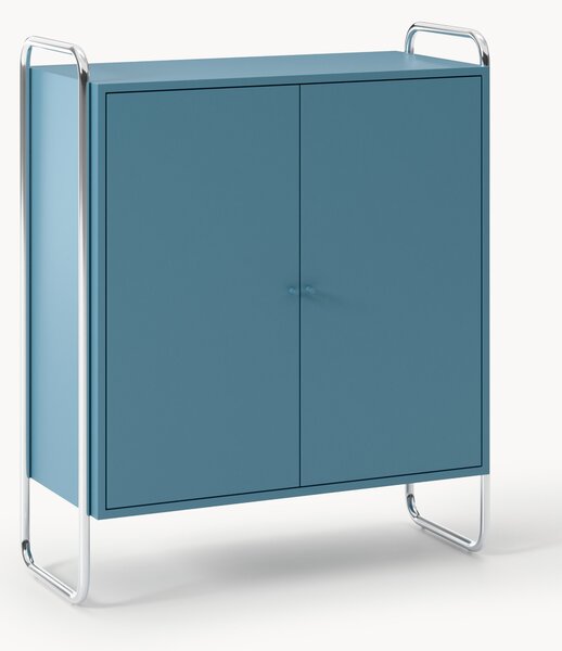 Credenza alta in metallo Robyn
