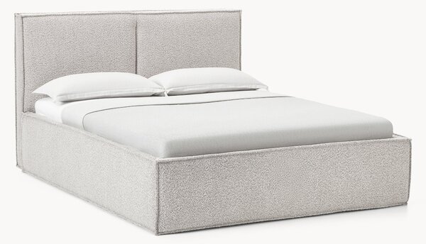 Letto imbottito in bouclé Dream