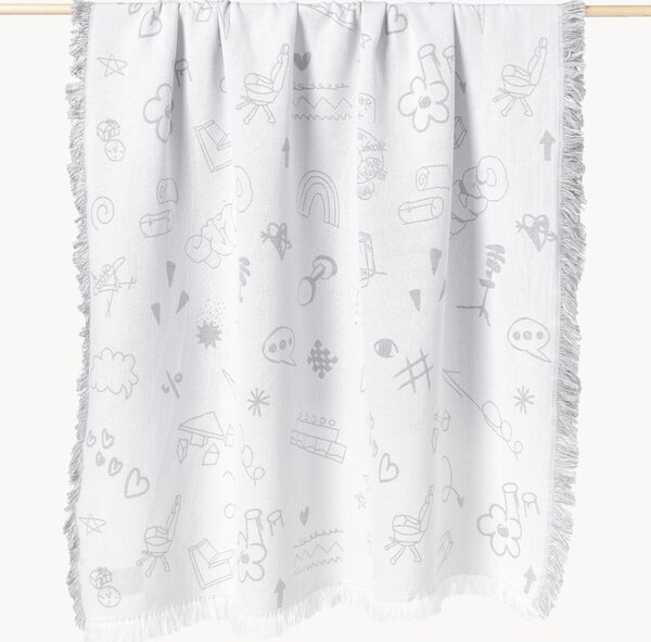 Westwing Crosby Studios, Coperta reversibile in cotone Jouy