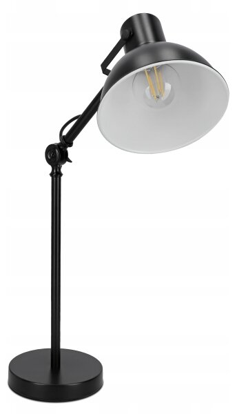Lampada da tavolo 1xE27/40W/230V nera