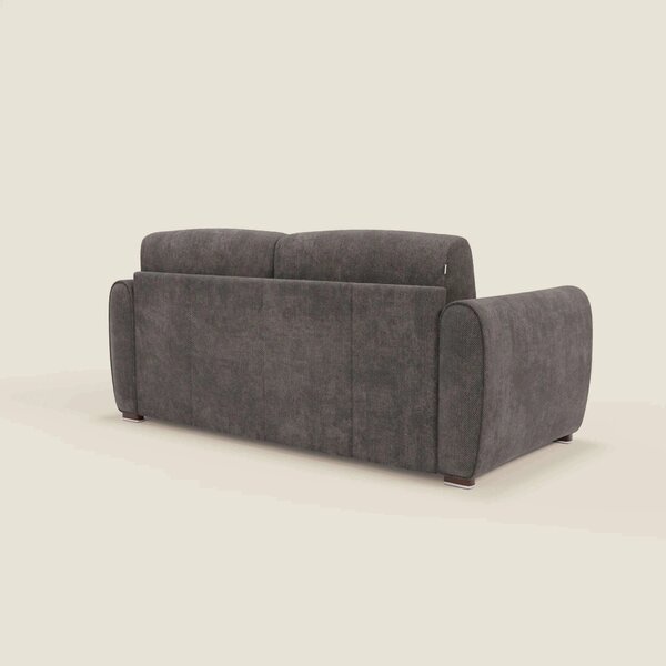Kaleo Divano letto moderno con materasso H17 cm - in raffinato tessuto