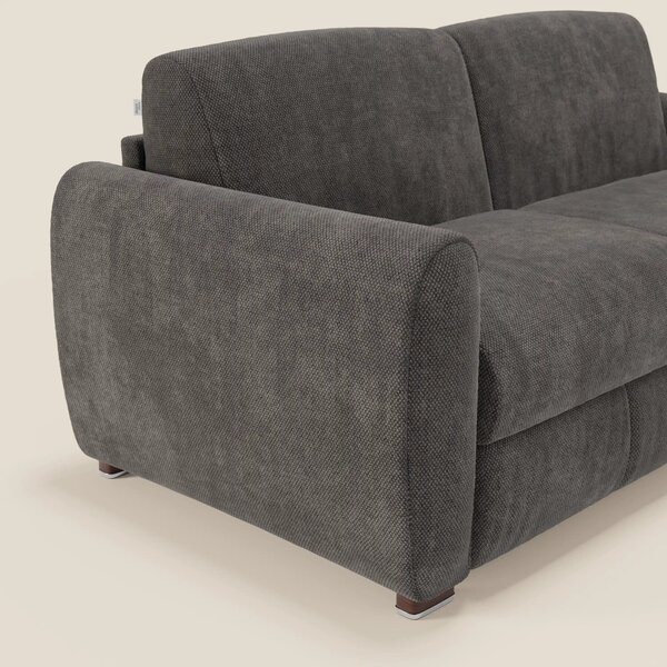 Kaleo Divano letto moderno con materasso H17 cm - in raffinato tessuto