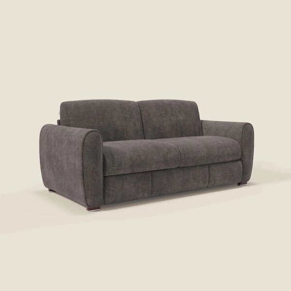 Kaleo Divano letto moderno con materasso H17 cm - in raffinato tessuto