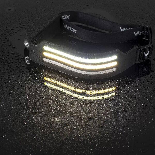 Lampada frontale LED ricaricabile 4xLED/5V IP44 300 lm 1200 mAh