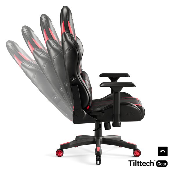Sedia da gaming Diablo X-Ray 2.0 King Size: Nero e Rosso