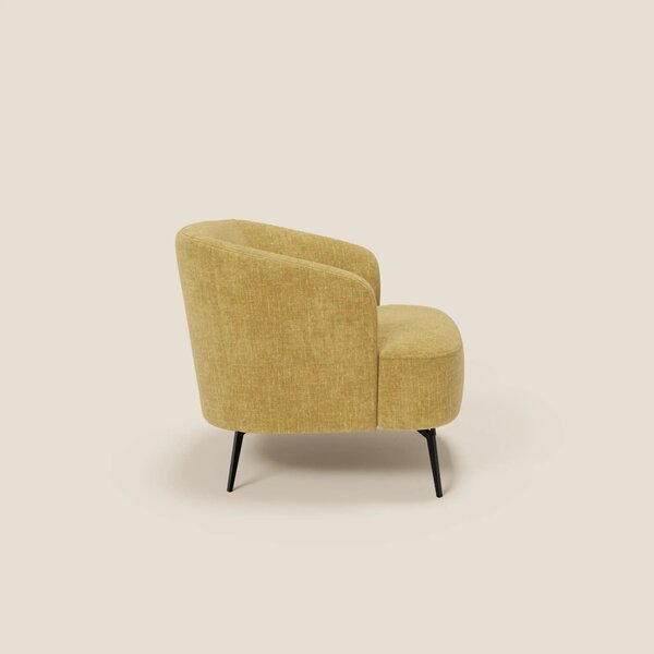 Renoa Poltroncina dall'eleganza moderna in tessuto smacchiabile T24 gi