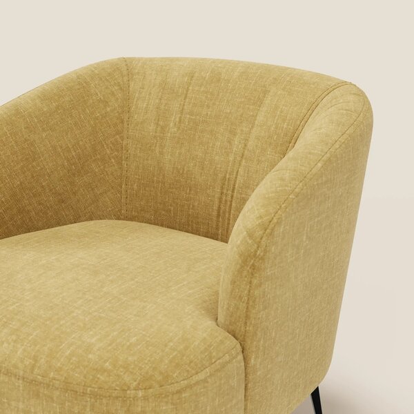 Renoa Poltroncina dall'eleganza moderna in tessuto smacchiabile T24 gi
