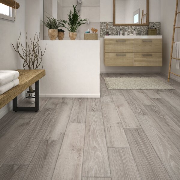Pavimento in pvc rigido adesivo passaggio importante Senso Clublight grigio/argento Sp 2.5 mm GERFLOR