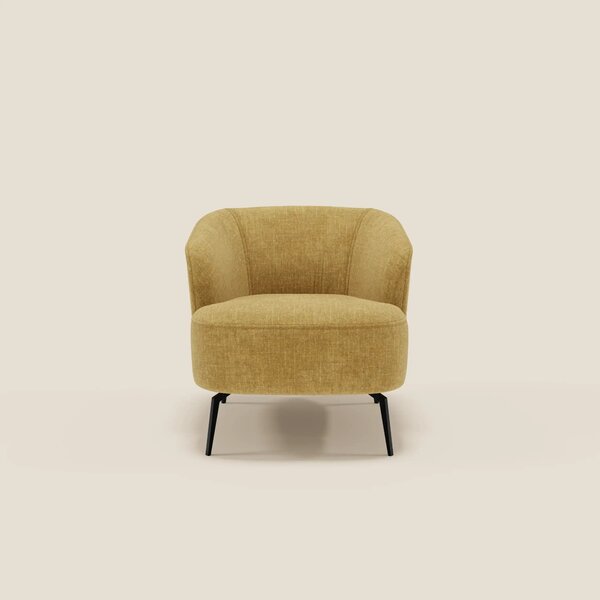 Renoa Poltroncina dall'eleganza moderna in tessuto smacchiabile T24 gi