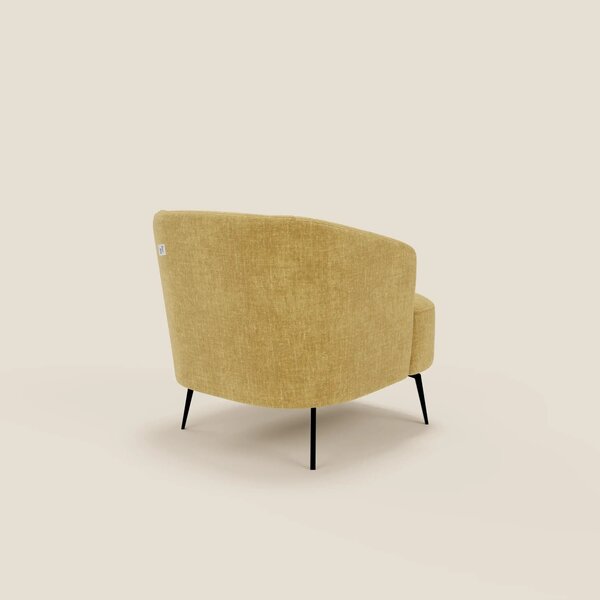 Renoa Poltroncina dall'eleganza moderna in tessuto smacchiabile T24 gi