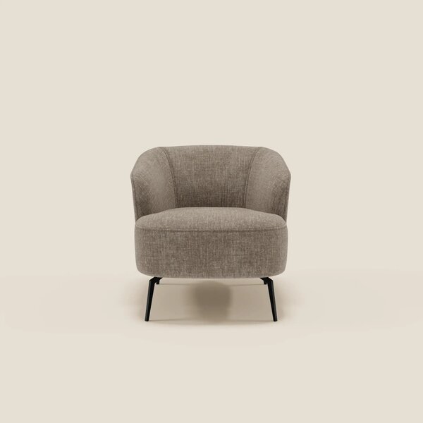 Renoa Poltroncina dall'eleganza moderna in tessuto smacchiabile T24 ma