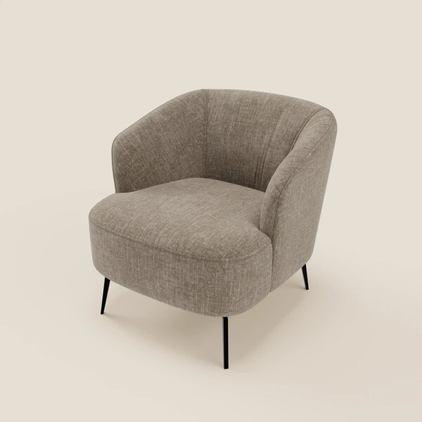 Renoa Poltroncina dall'eleganza moderna in tessuto smacchiabile T24 ma