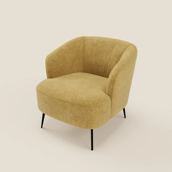 Renoa Poltroncina dall'eleganza moderna in tessuto smacchiabile T24 gi
