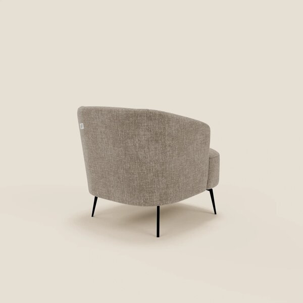 Renoa Poltroncina dall'eleganza moderna in tessuto smacchiabile T24 ma