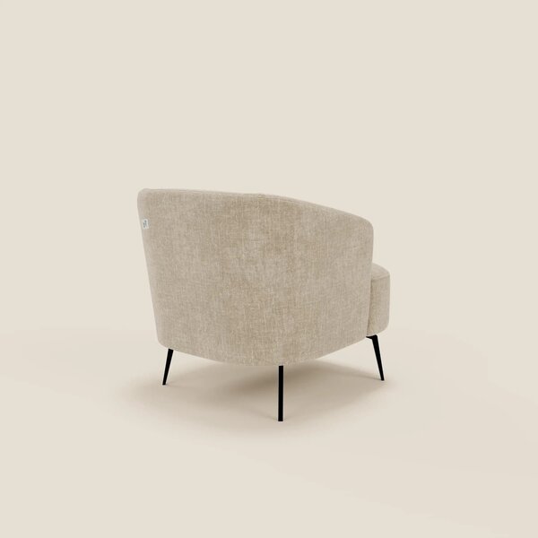 Renoa Poltroncina dall'eleganza moderna in tessuto smacchiabile T24 be