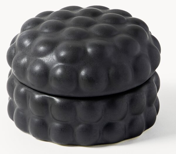 Scatola decorativa in gres con coperchio Bob