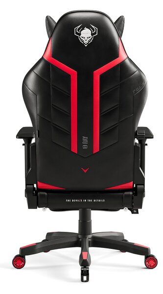 Sedia da gaming Diablo X-Ray 2.0 King Size: Nero e Rosso
