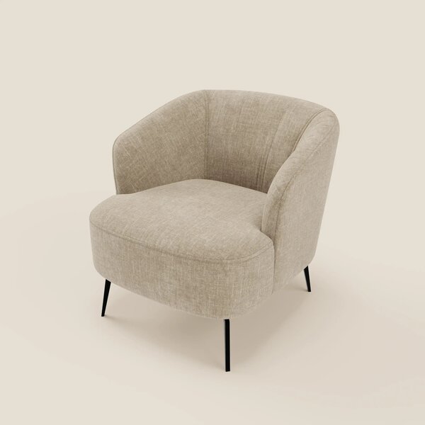 Renoa Poltroncina dall'eleganza moderna in tessuto smacchiabile T24 be