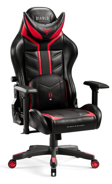 Sedia da gaming Diablo X-Ray 2.0 King Size: Nero e Rosso
