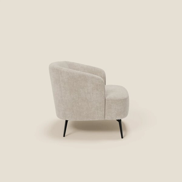 Renoa Poltroncina dall'eleganza moderna in tessuto smacchiabile T24 li