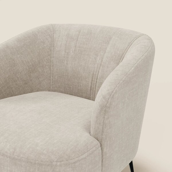 Renoa Poltroncina dall'eleganza moderna in tessuto smacchiabile T24 li