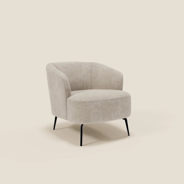 Renoa Poltroncina dall'eleganza moderna in tessuto smacchiabile T24 li