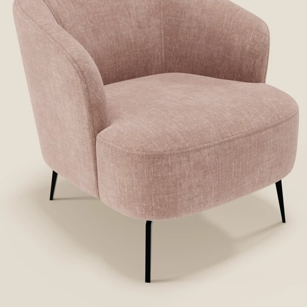 Renoa Poltroncina dall'eleganza moderna in tessuto smacchiabile T24 ro