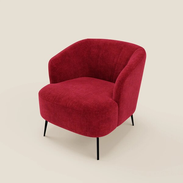 Renoa Poltroncina dall'eleganza moderna in tessuto smacchiabile T24 ro