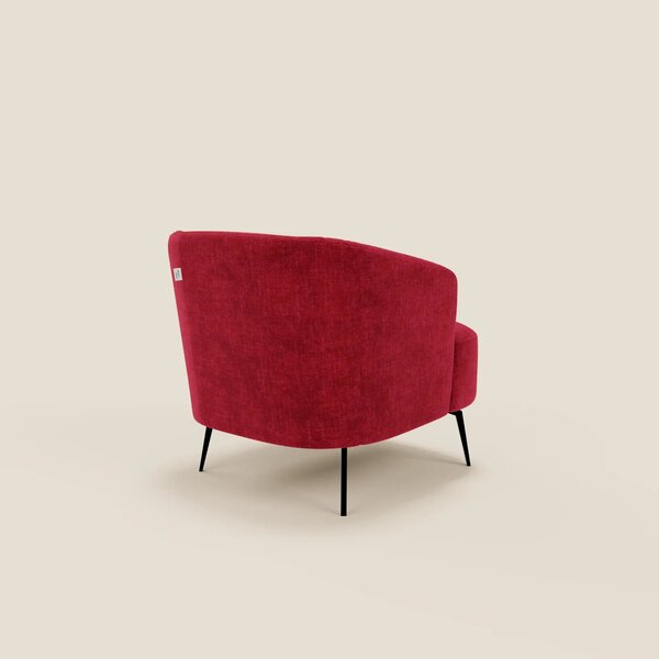 Renoa Poltroncina dall'eleganza moderna in tessuto smacchiabile T24 ro