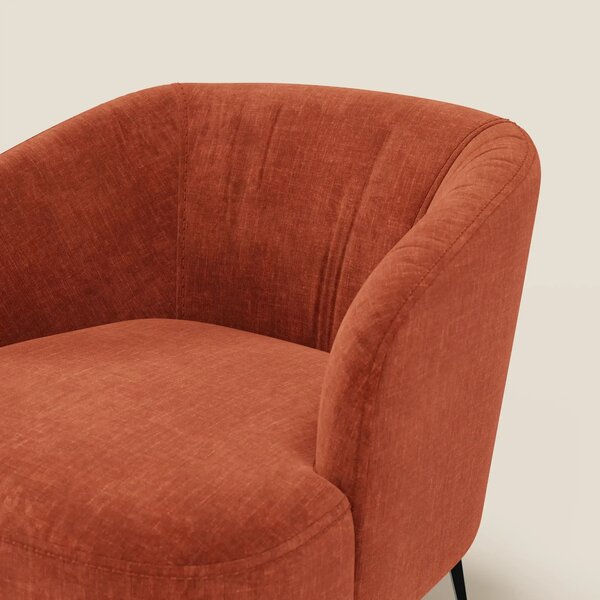 Renoa Poltroncina dall'eleganza moderna in tessuto smacchiabile T24 ru